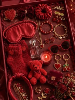 Cherry Red Luxury Gift Hamper ...